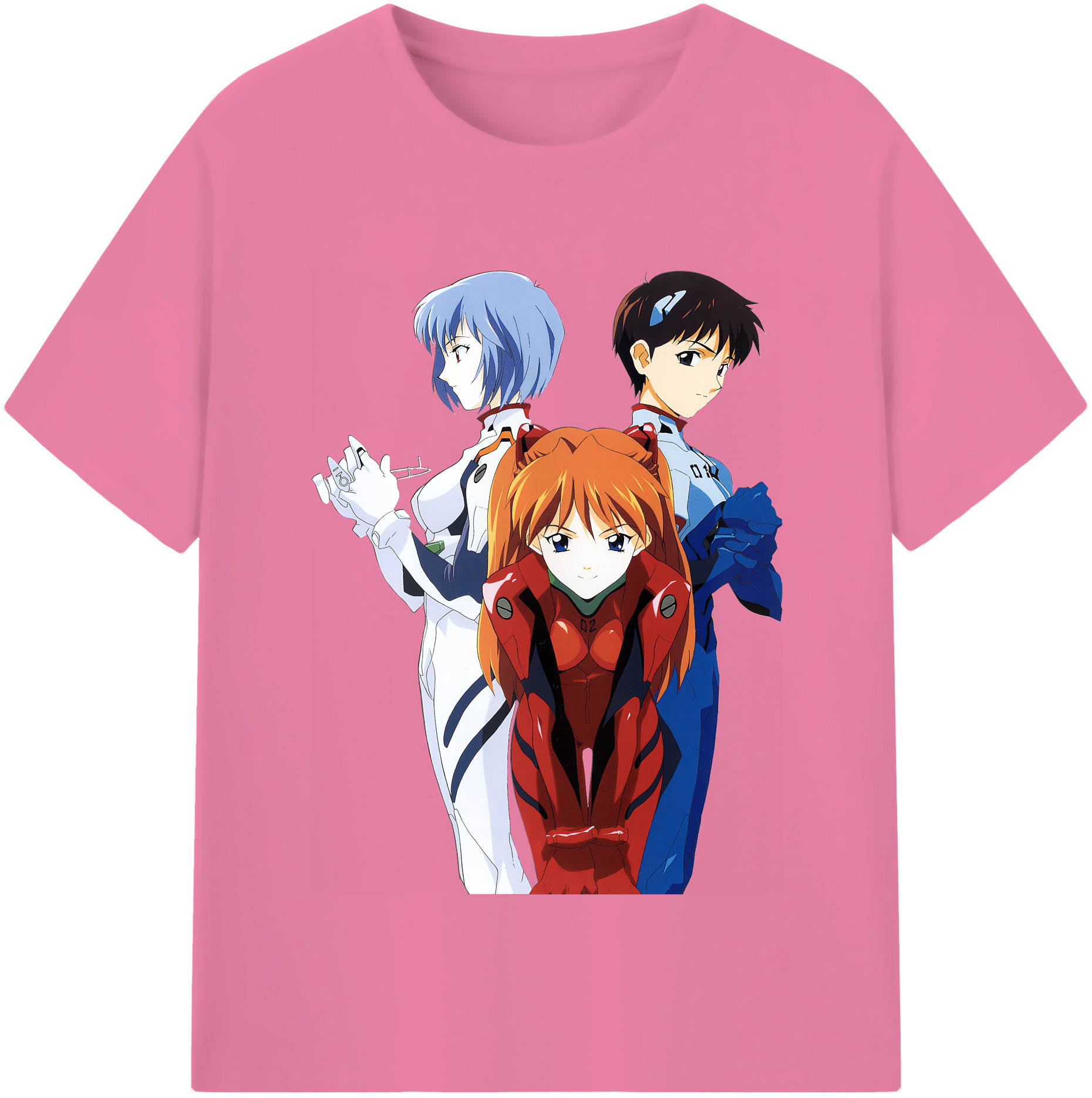 （画像用） EVA 新世紀エヴァンゲリオン 綿100％半袖Tシャツ（フロントプリント）